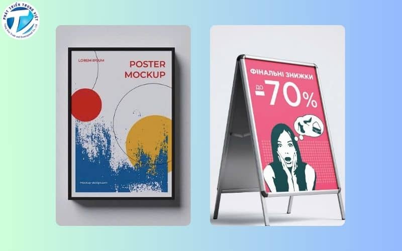 Mẫu poster truyền thông